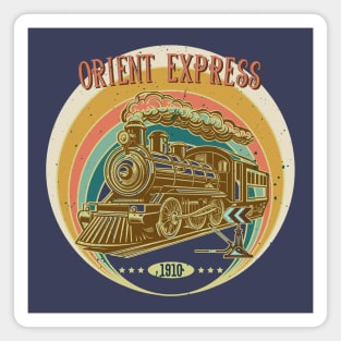 RETRO TRAIN Magnet